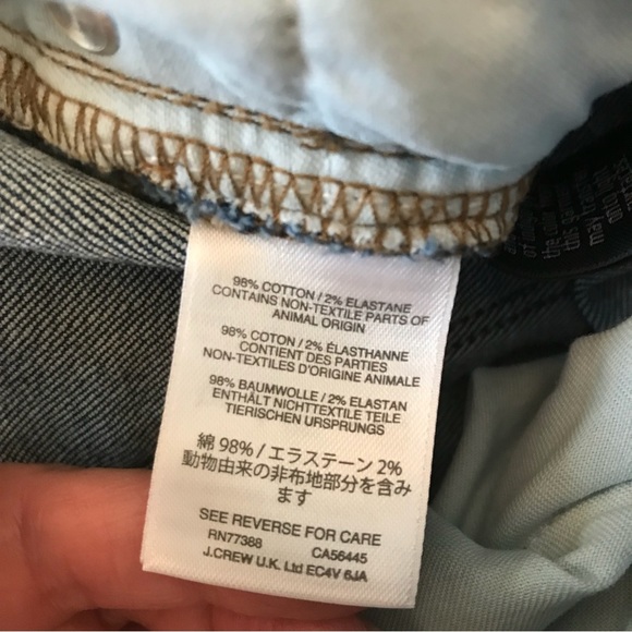 J Crew Point Sur Distressed Jeans, Size 32 - Picture 7 of 9
